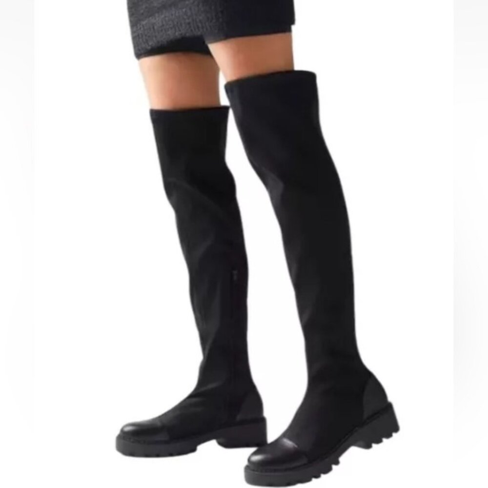 Urban Outfitters UO Charlie Neoprene Over-The-Knee Boot